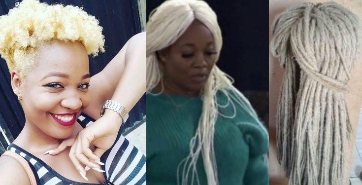 Nigerians mock Lucy’s hair and attitude; compare her to a mop stick