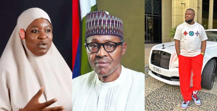 President Buhari, Hushpuppi do the same work – Aisha Yesufu alleges