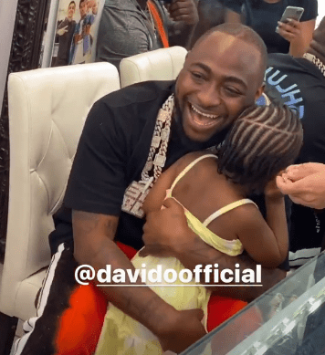 Davido and daughter Hailey