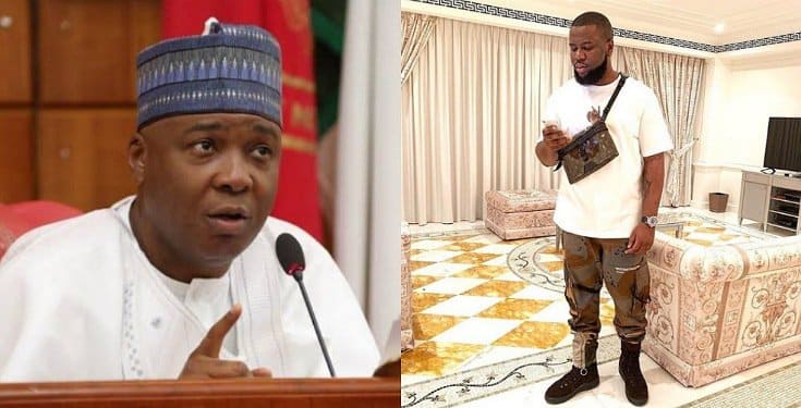 Bukola Saraki denies Hushpuppi