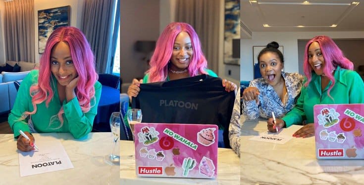 DJ Cuppy music deal with Platoon