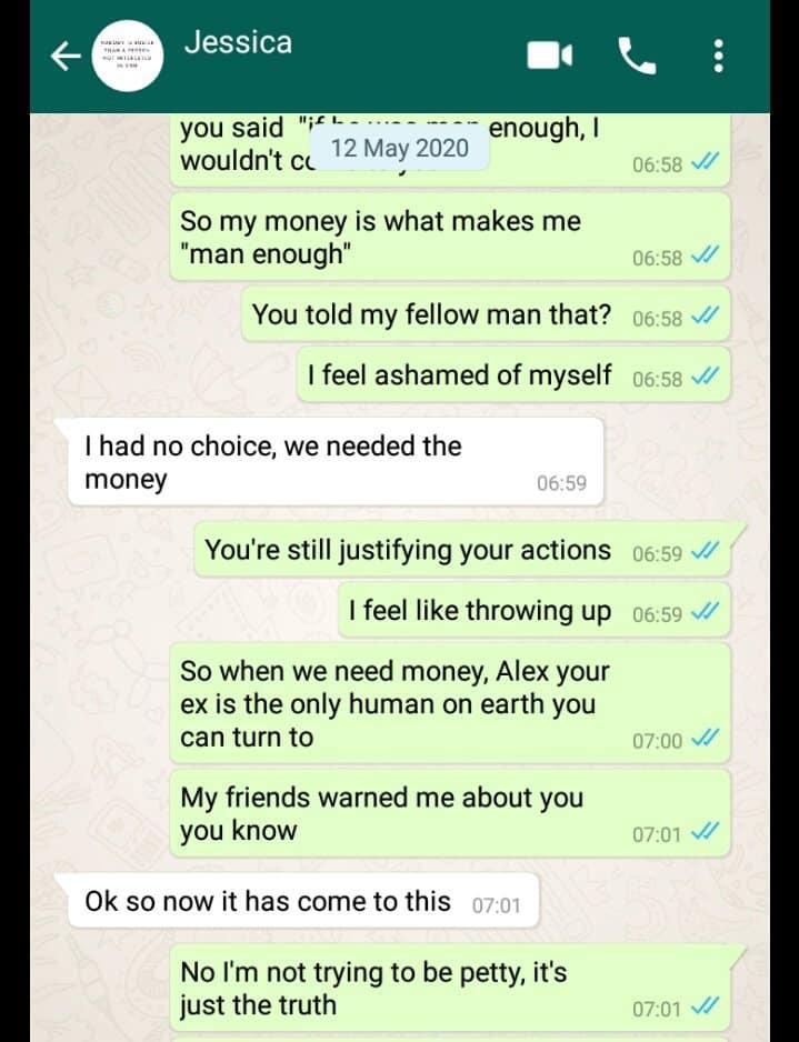 Man Cries Out