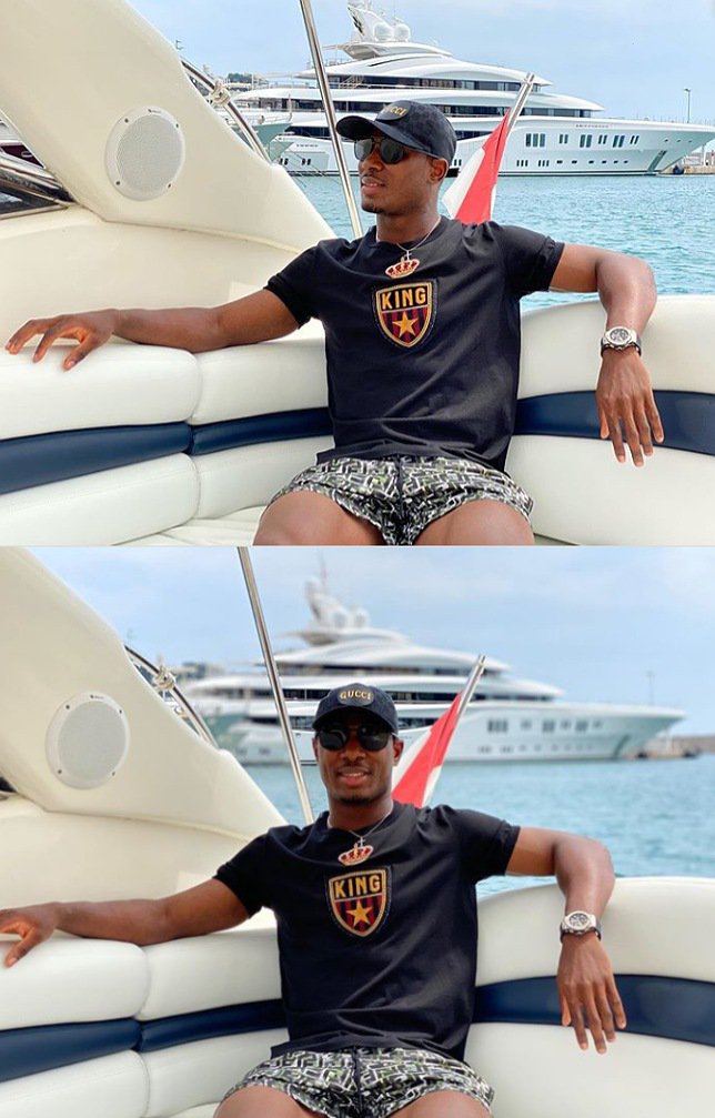 Jude Ighalo kicks off holiday