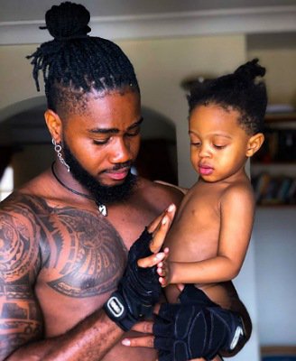 Praise and his son serve goals