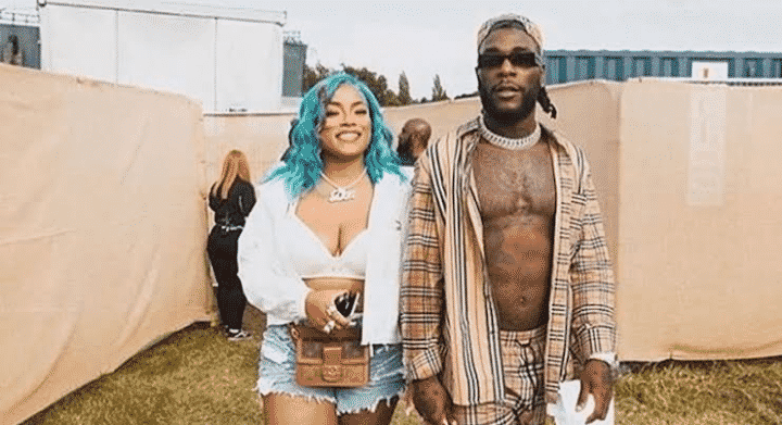 Stefflon Don celebrates Burna Boy