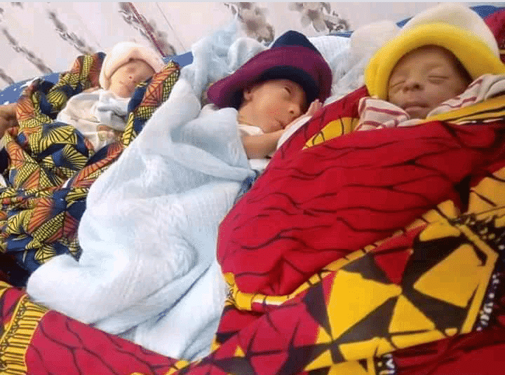 Groundnut Seller Gives Birth To Triplets