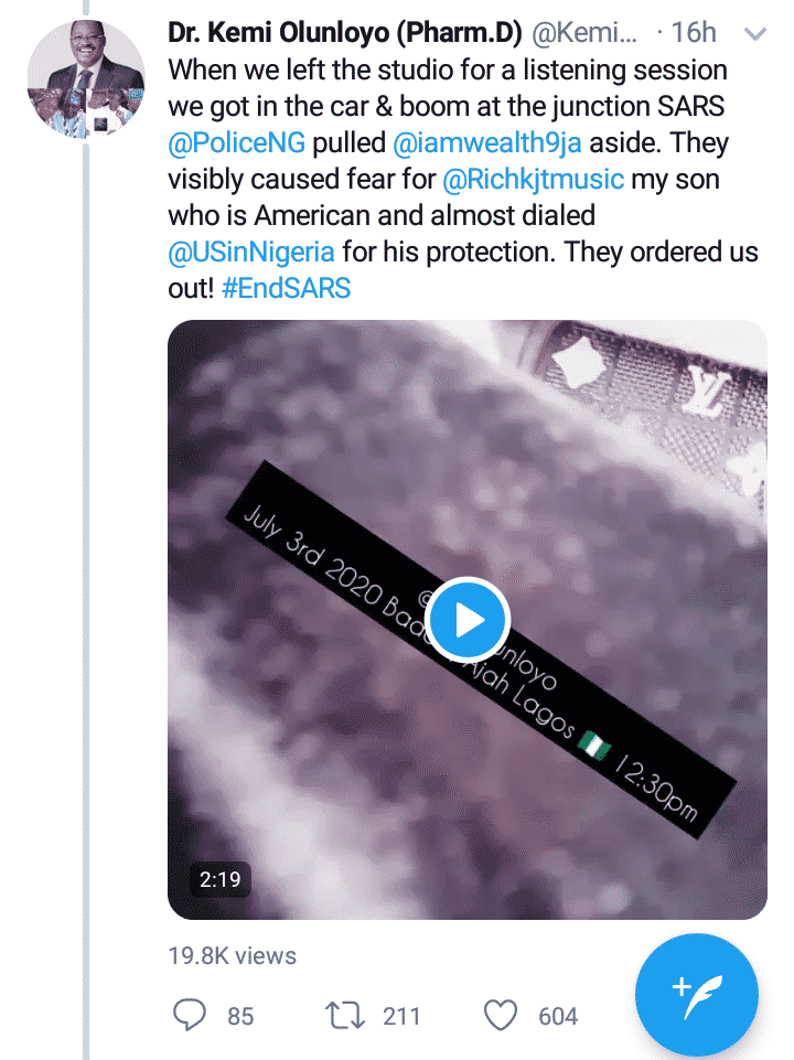 Kemi Olunloyo Clashes With SARS