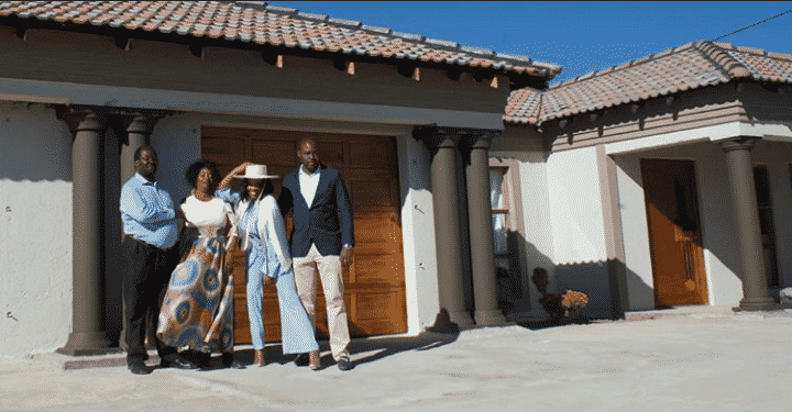 Modika built new house for her parents