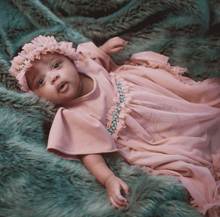 Usain Bolt unveils daughter Olympia