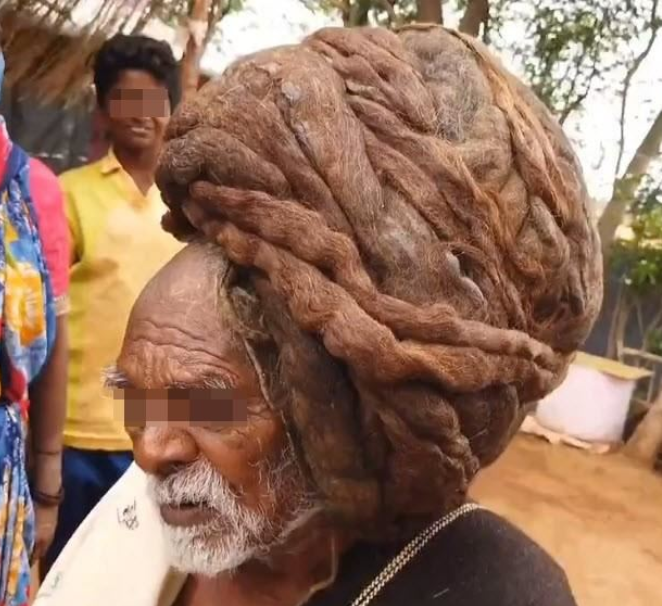 Meet Man Who Has Never Cut His Hair