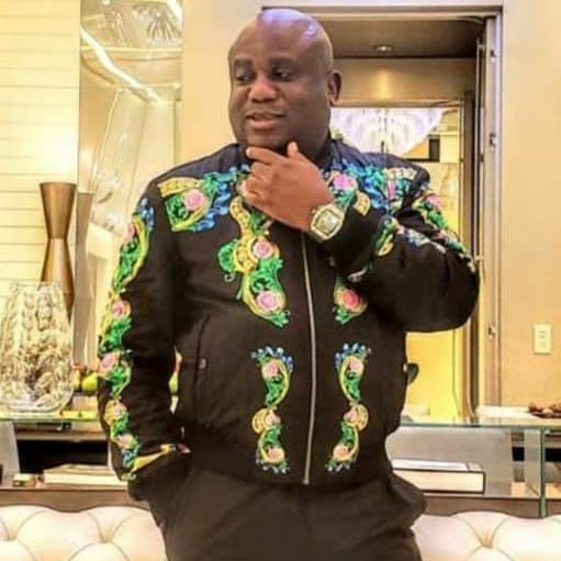 Terry Waya displays his watches