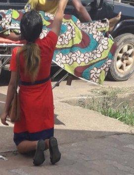 Lady questions Jesus