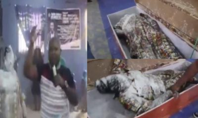 Watch as Pastor Orumgbe allegedly raises a dead woman during a service