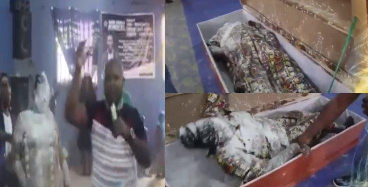 Pastor Orumgbe allegedly raises a dead woman during a service (video)