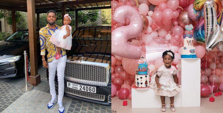 Patoranking releases beautiful photos of daughter Wilmer to celebrate her on her 2nd birthday