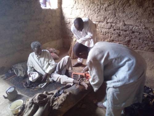 Man chained in Kano