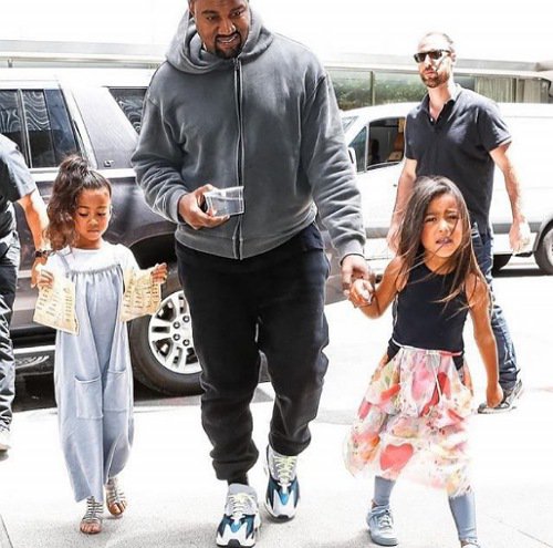 Kanye West and wife on vacation