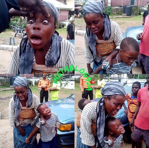 Fake blind beggar in Ebonyi