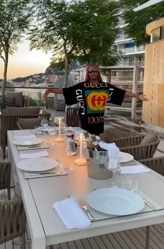 DJ Cuppy Enjoys In Monaco