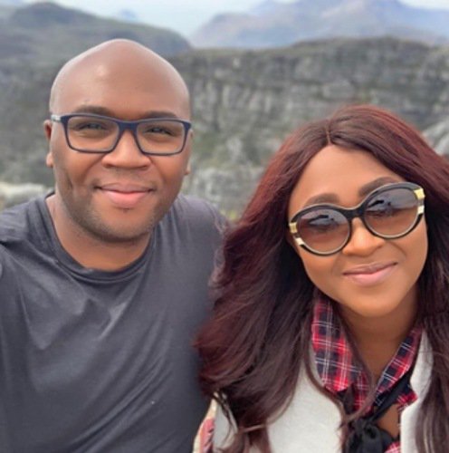 Jason celebrates wife