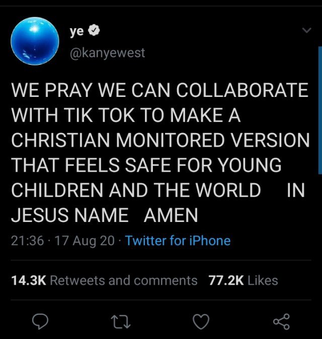 Kanye West to collaborate with TikTok