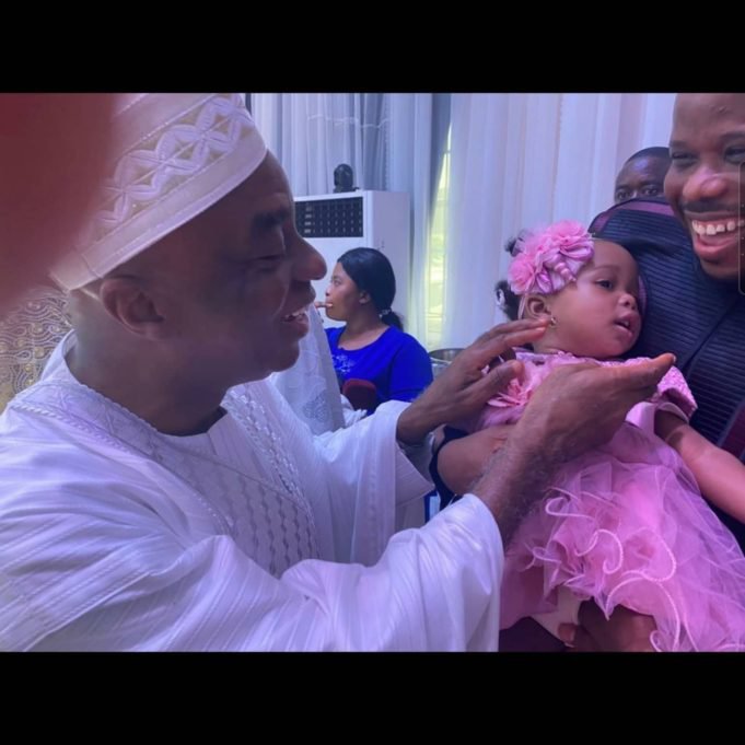 Sinach and her daughter Rhoda at wedding