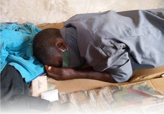 Face mask suffocates man