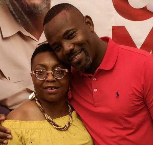 Okey Bakassi and wife anniversary