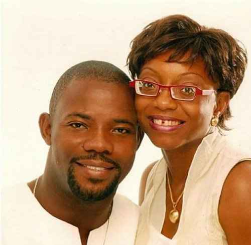 Okey Bakassi and wife anniversary
