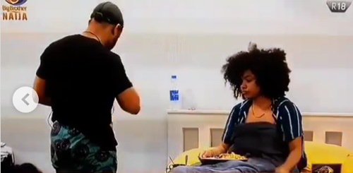 Ozo Serves Nengi Breakfast In Bed