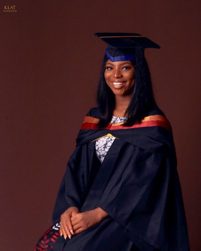 Lady bags a near First Class degree