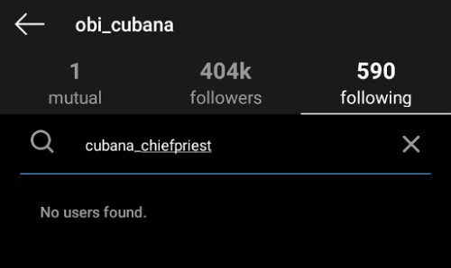 Cubana Chief Priest parts ways with Obi Cubana