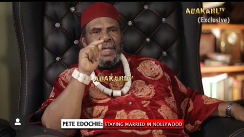 Pete Edochie advises women