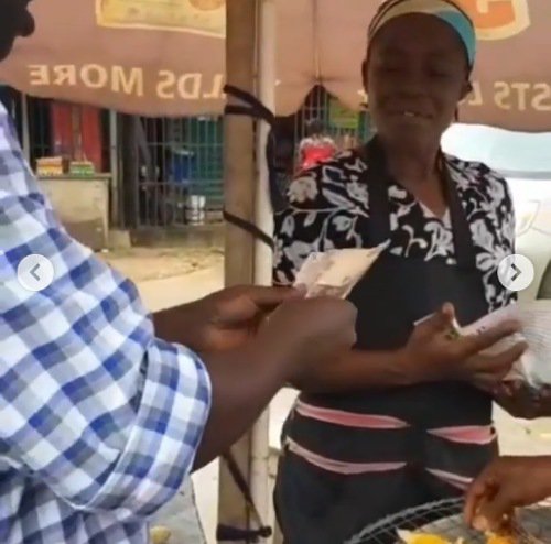 Leke Adeboye corn seller