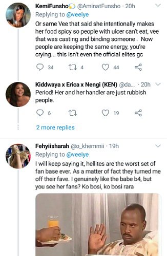 Vee receiving death threats