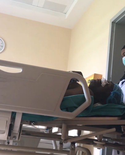 Kanayo undergoes surgery