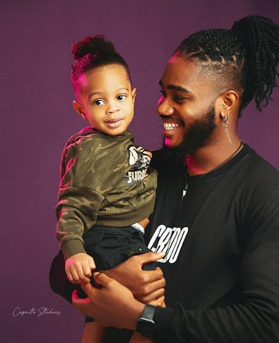 Praise and his son Jamie