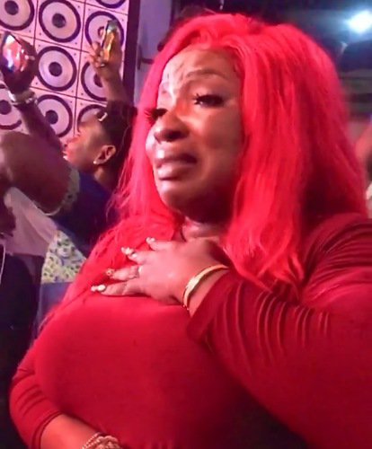 Anita Joseph sheds tears of joy