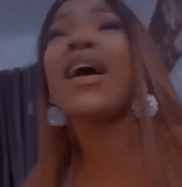 Tacha breaks down in tears