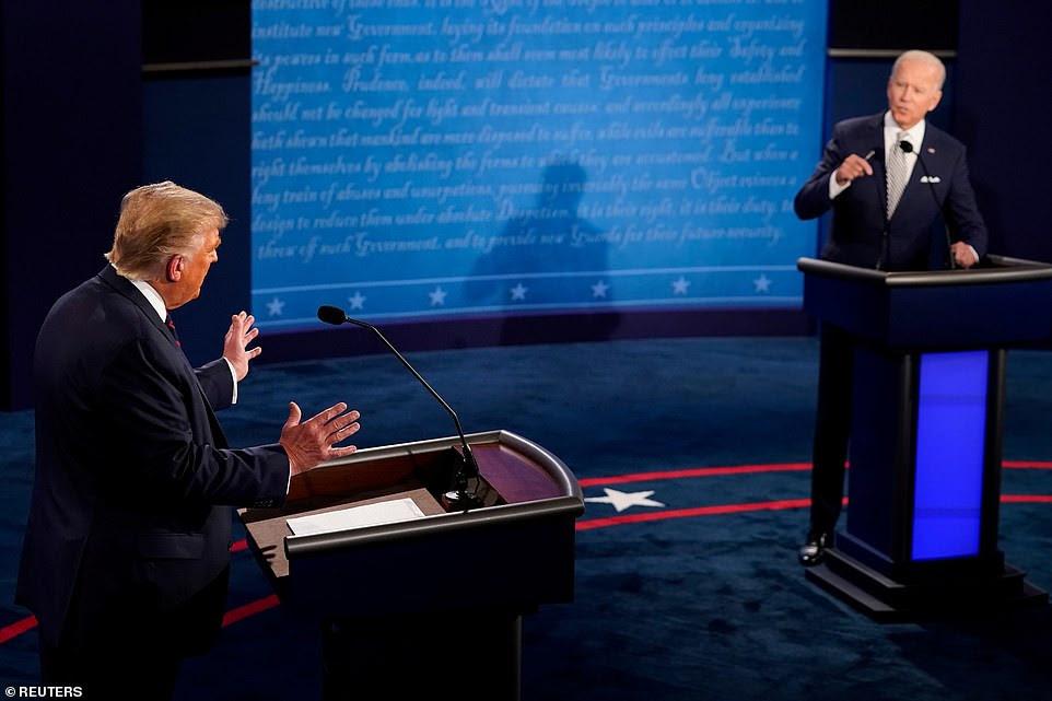 Joe Biden, Donald Trump, Us presidential debate