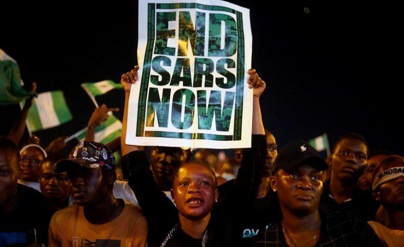 #endsars protesters, Lekki tollgate