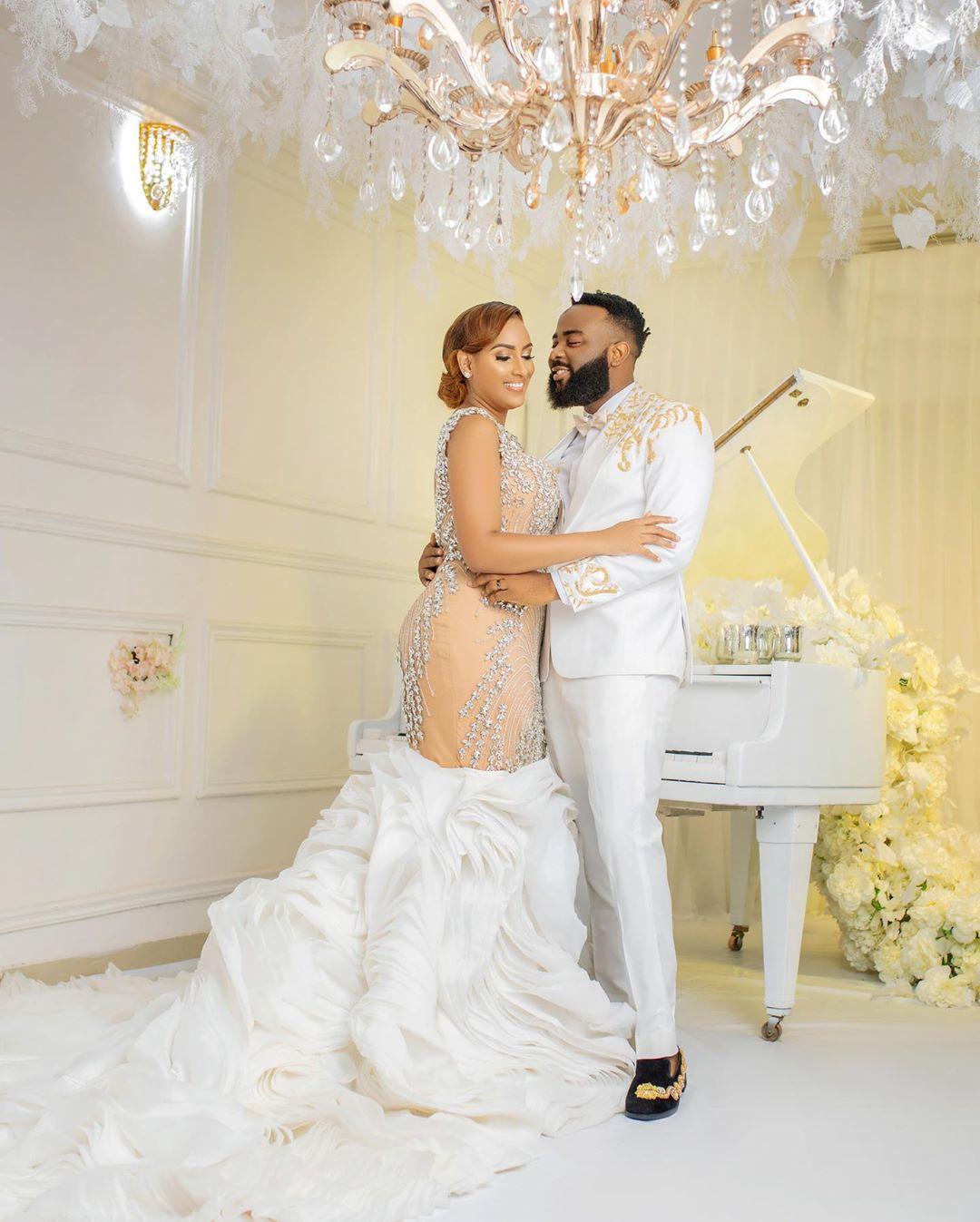 Juliet Ibrahim and VJ Adams wedding photoshoot