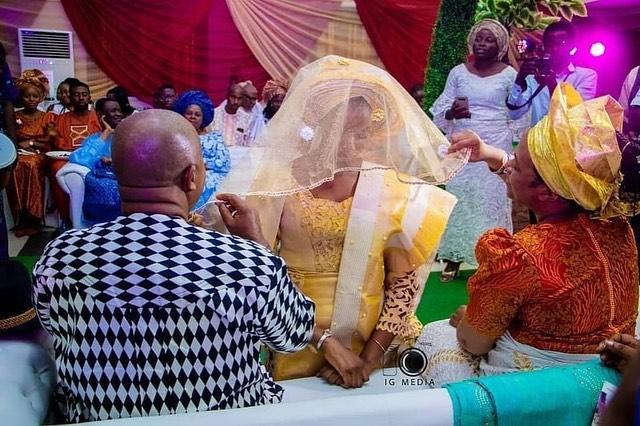 Mike Bamiloye’s daughter, Darasimi holds traditional wedding