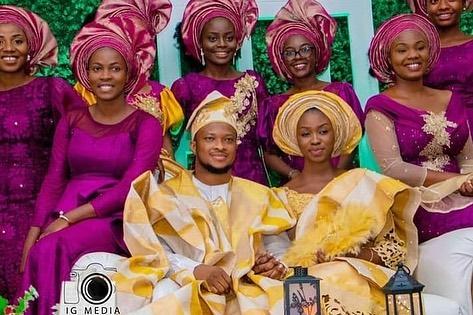 Mike Bamiloye’s daughter, Darasimi holds traditional wedding