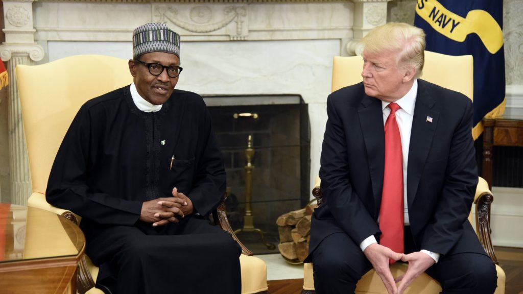 Buhari wishes Trump well