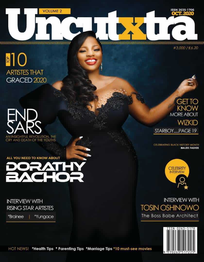 BBNaija’s Dorathy Bachor makes the front page of Uncutxtra Magazine