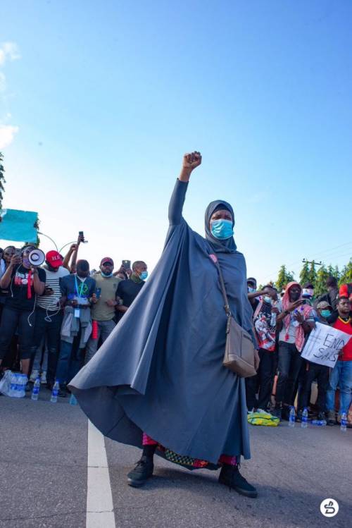 Aisha Yesufu #Endsars protest