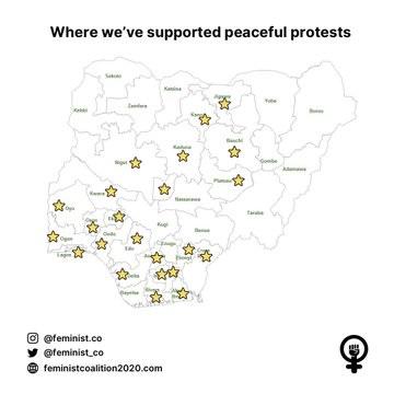 feminist coalition progress report endsars protest 