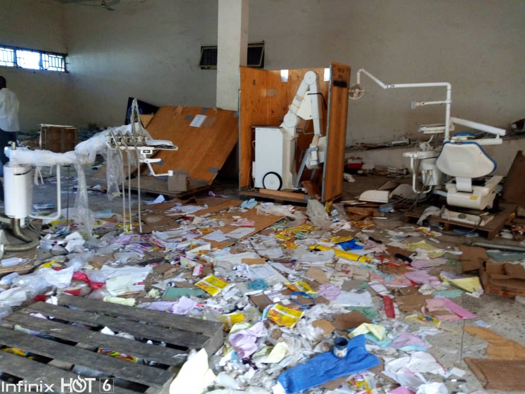 looted medical equipment kogi