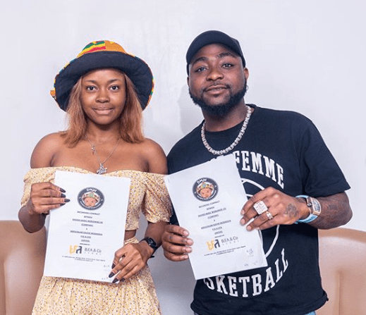 Davido signs female artiste, Liya to 30 billion gang 